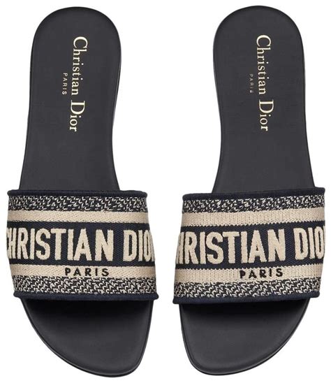 christian dior sandals paris|christian dior flat slide sandals.